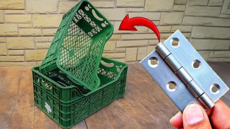5 zaskakujących sposobów na wykorzystanie plastikowych skrzynek po owocach!