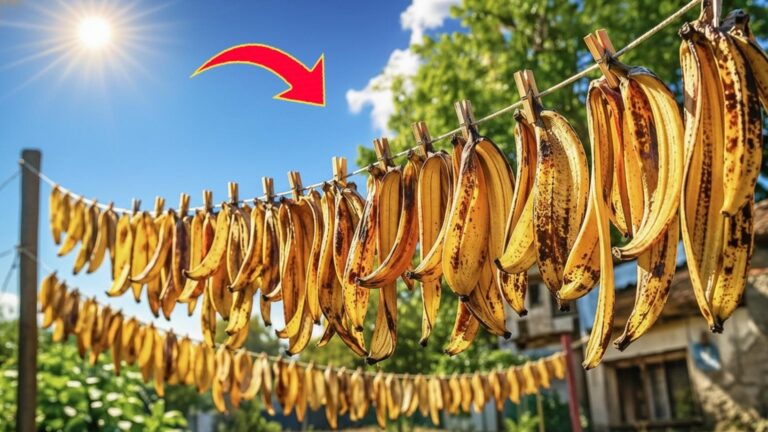 5 niesamowitych sposobów na wykorzystanie suchych bananowych skór w domu!