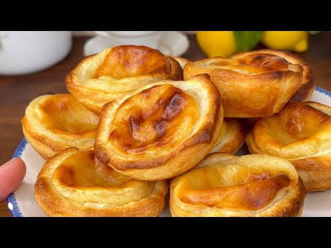 Pastéis de Nata: portugalskie tartaletki z kremem jajecznym