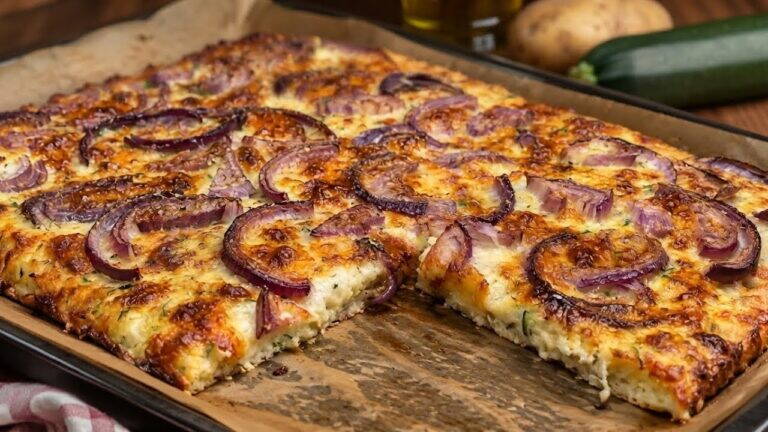 Ziemniaki i cukinia są lepsze niż pizza! Prosty i ekonomiczny przepis!